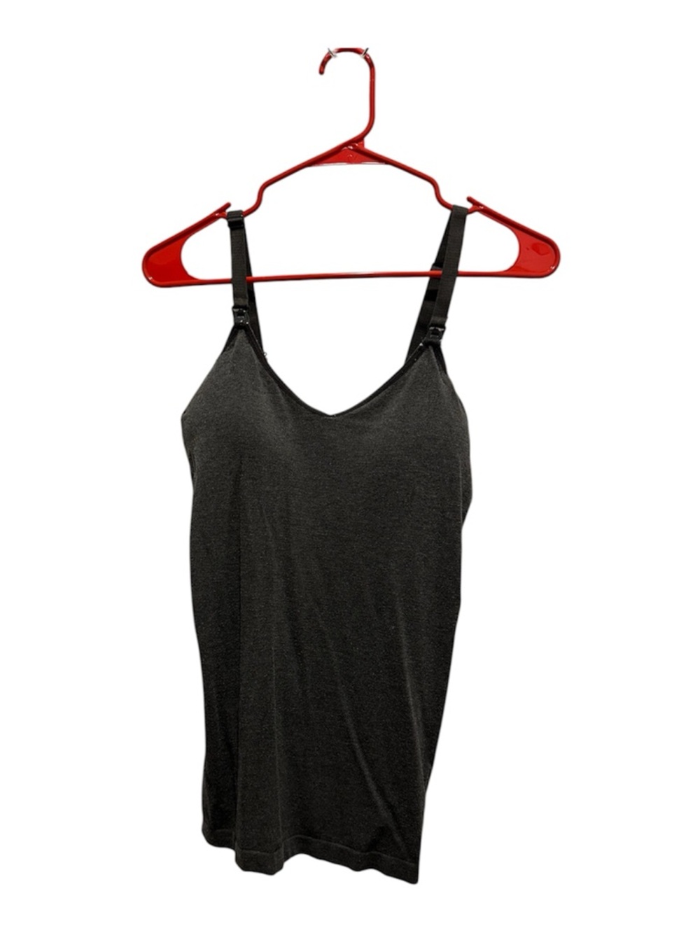 Auden Black and Charcoal Camisole Nursing Top